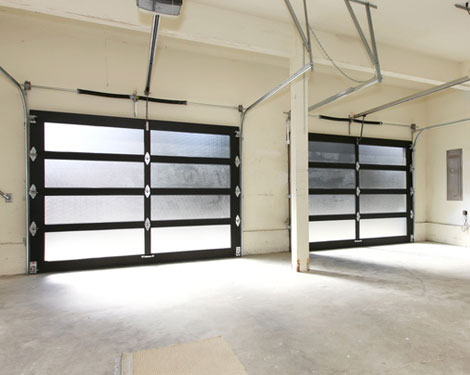 Glass garage door Bronx